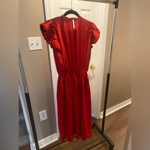 The GREAT Moonlight Embroidered Silk Dress - Picture 6 of 15